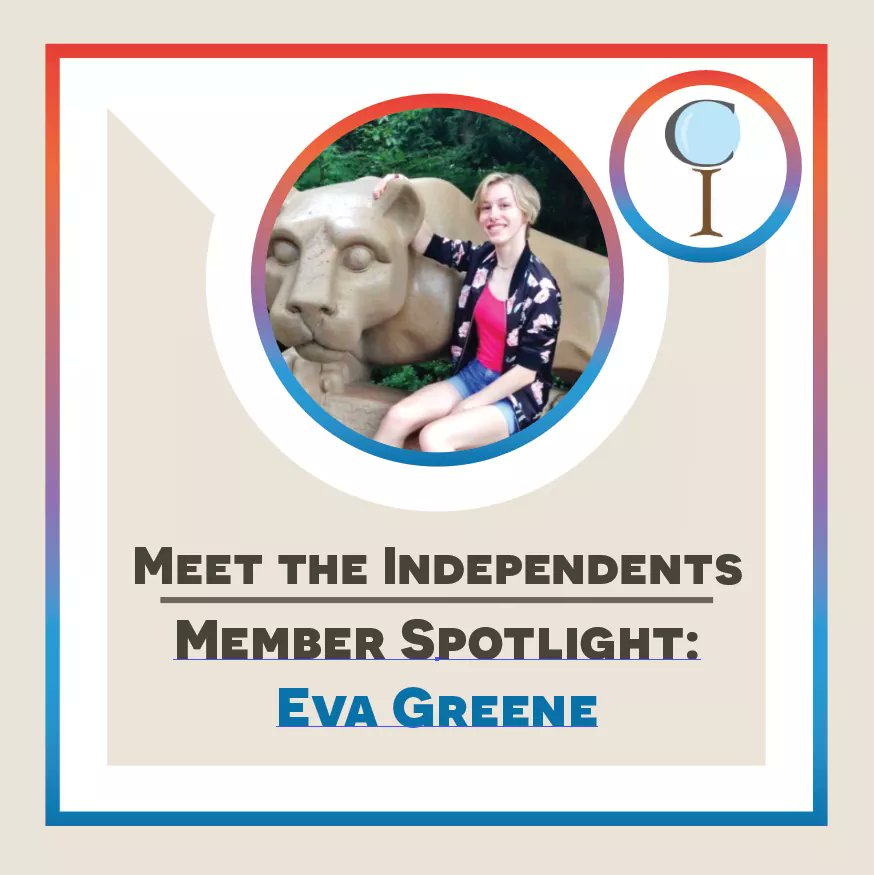 independentpsu's tweet photo. Say hello to one of our most active new members of the 20-21 academic year! Eva has been a crucial contributor to CIs discourse.

Thanks to Eva and all our members for keeping the CIs community strong through all hardships of the current pandemic. 👏 https://t.co/m1PR1cGo7K
