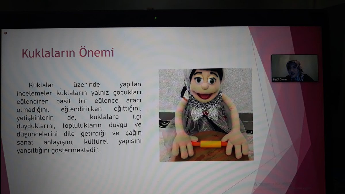 yozgateser66's tweet photo. Akademi 66 Projesi kapsamında “Kuklaların ve Vantrilok Konuşmanın Eğitimdeki Yeri ve Önemi” konulu sunum öğretmen D. Betül ÖLMEZ tarafından gerçekleştirildi. Öğretmenimize, katılan yönetici ve öğretmenlerimize teşekkür ederiz.

#Akademi66
#BaşarıYozgattanESER

@tcmeb @ziyaselcuk https://t.co/dYkO1EjM5y