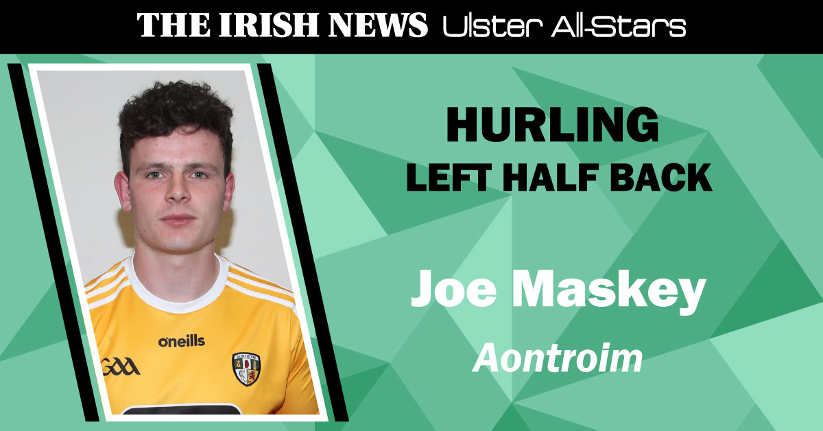 irishnewssport's tweet photo. The Irish News Ulster All-Star Hurling Half backs are:

@JoeMaskey, @Paddy_Burke01 &amp; Gerard Walsh

Well Deserved! ⭐️🎉

Watch Along:

https://t.co/FMSVfPCsyK
@AontroimGAA  #INAllStars
@RossaGACBelfast @NaomhEannaCLG @RuairiOgCLG https://t.co/REXkyne3jd