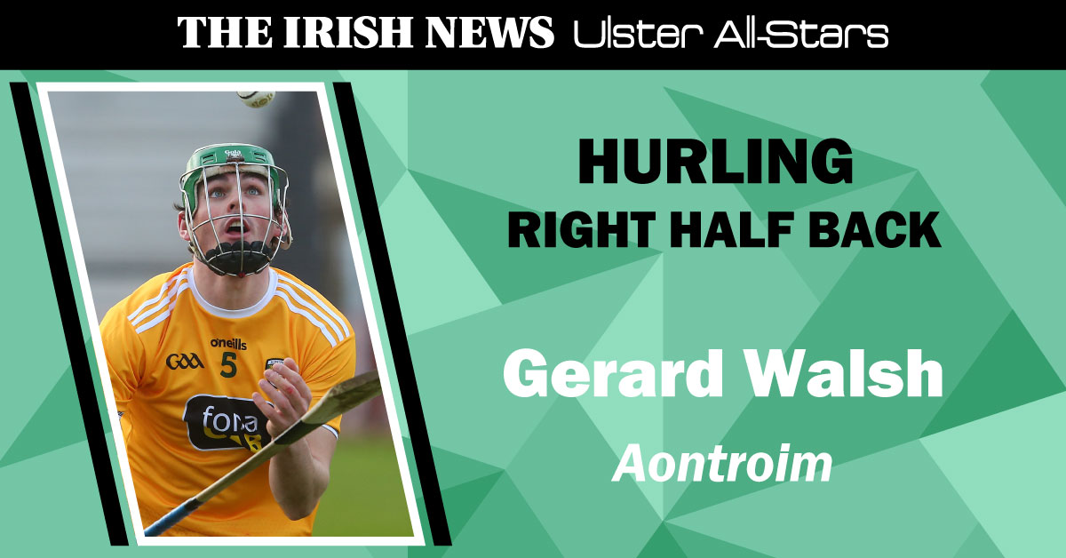 irishnewssport's tweet photo. The Irish News Ulster All-Star Hurling Half backs are:

@JoeMaskey, @Paddy_Burke01 &amp; Gerard Walsh

Well Deserved! ⭐️🎉

Watch Along:

https://t.co/FMSVfPCsyK
@AontroimGAA  #INAllStars
@RossaGACBelfast @NaomhEannaCLG @RuairiOgCLG https://t.co/REXkyne3jd