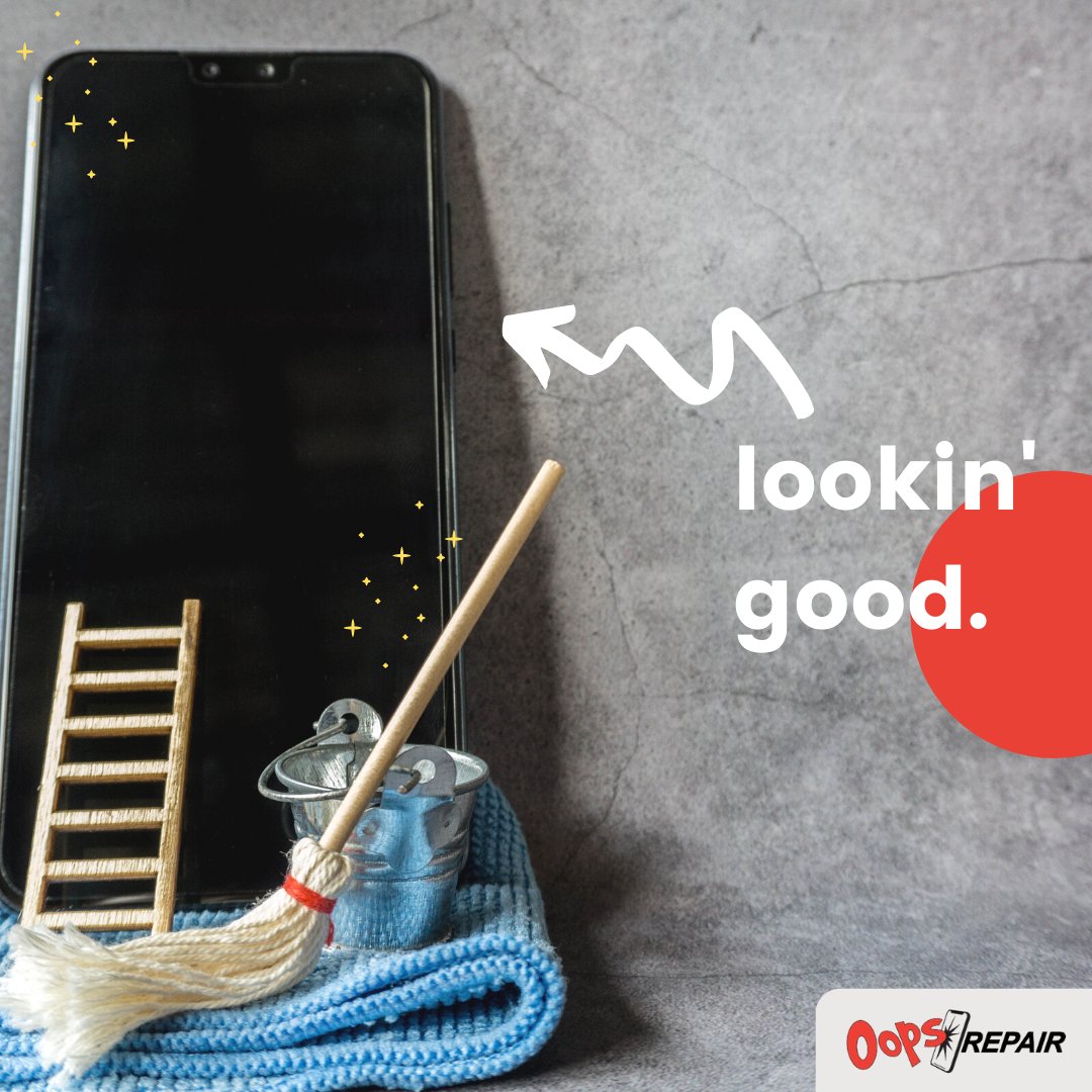 To clean or not to clean your phone, that is the question!
And the answer? Clean your phone! If you got a little ambitious cleaning your phone and now need repairs, we’ve got you covered. Let’s keep you and your phone healthy 😀