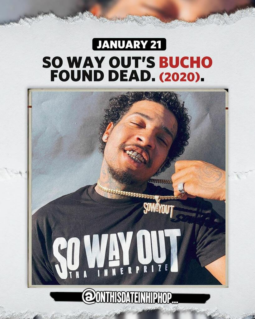 bleepthabastard's tweet photo. #OnThisDateInHipHop, Raheem @SoWayOutBucho Rowland was found dead in the driver's seat of a vehicle in #Gardena. The #SoWayOut rapper was only 24-years-old. #RIPBucho
---
--
-
--
---
--
-
#rap #rapper #90shiphop #90s #90srap #HipHop #HiphopHistory #Throw… https://t.co/qVN2toVCK9 https://t.co/kKGbMvvyk5