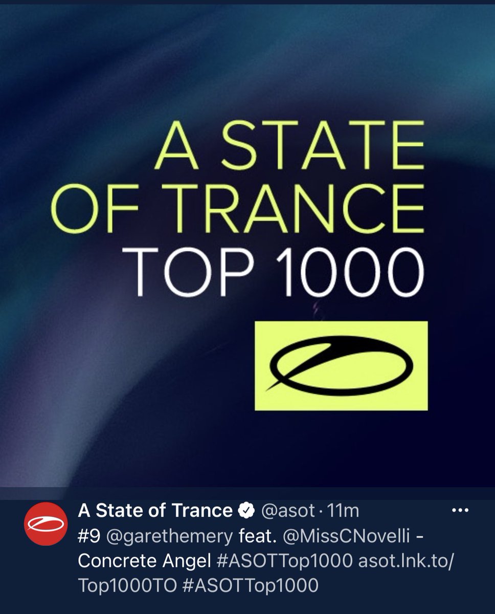 Muse Music Management (@musemusicmgmt) on Twitter photo A massive congratulations to <a href="/MissCNovelli/">Christina Novelli</a> & <a href="/garethemery/">Gareth Emery</a> 🔥#ConcreteAngel #Asot #ASOT1000 A massive congratulations to <a href="/MissCNovelli/">Christina Novelli</a> & <a href="/garethemery/">Gareth Emery</a> 🔥#ConcreteAngel #Asot #ASOT1000