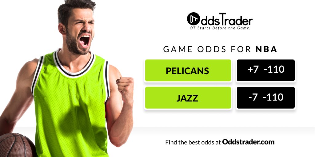 🏀 #NBA Betting Odds
🏟 New Orleans PELICANS vs Utah JAZZ
#WontBowDown #TakeNote
LIVE NBA ODDS ▶️ https://t.co/DbxL82Ct0u https://t.co/AAPDN665DD