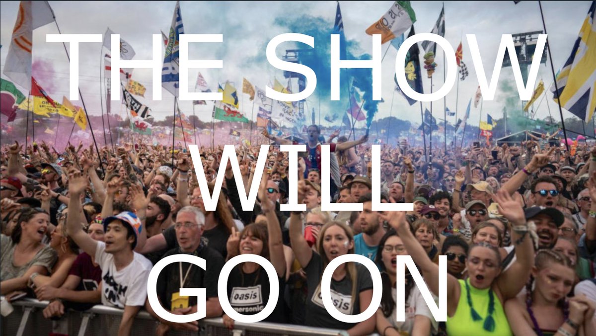 ScotlandEPIC's tweet photo. GLASTO MAY BE GONE, BUT OUR SHOWS COULD STILL GO ON

We must remember that smaller music festivals, cultural shows, weddings and  mass participation events could well still be able to go ahead this year.

#scotgov #eventscotland #eventprofs #events #scotland https://t.co/ddCcIl6rYM