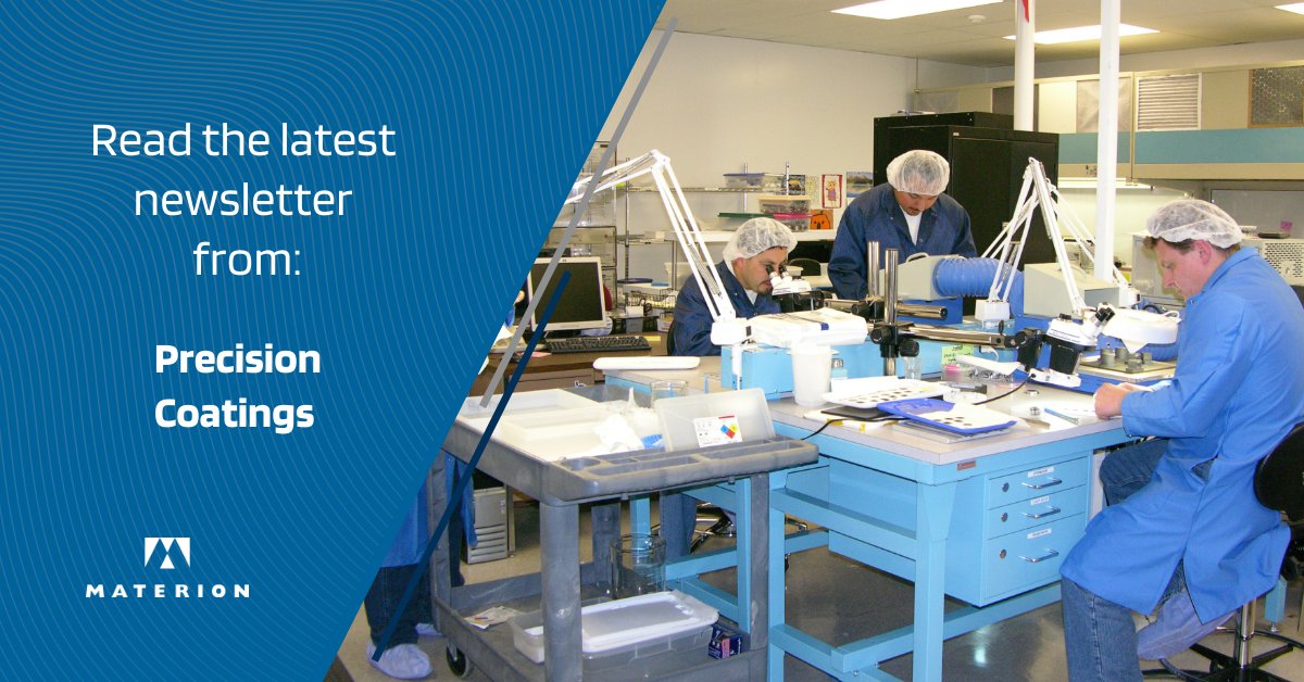 MaterionCorp's tweet photo. Latest news from Precision Coatings covering #PSC2021 online conference, our Consumer brochure and @electrooptics content. Sign up today to receive the #MPCnewsletter in your mailbox. #multifilter #manufacturing https://t.co/xbw1giyqgJ https://t.co/KrsGNSAcyw