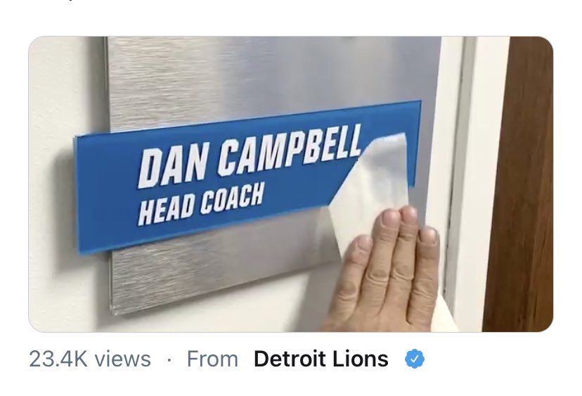 KirkFanClub's tweet photo. @AdamSchefter @Lions It’s not real https://t.co/9WT55DG4zY