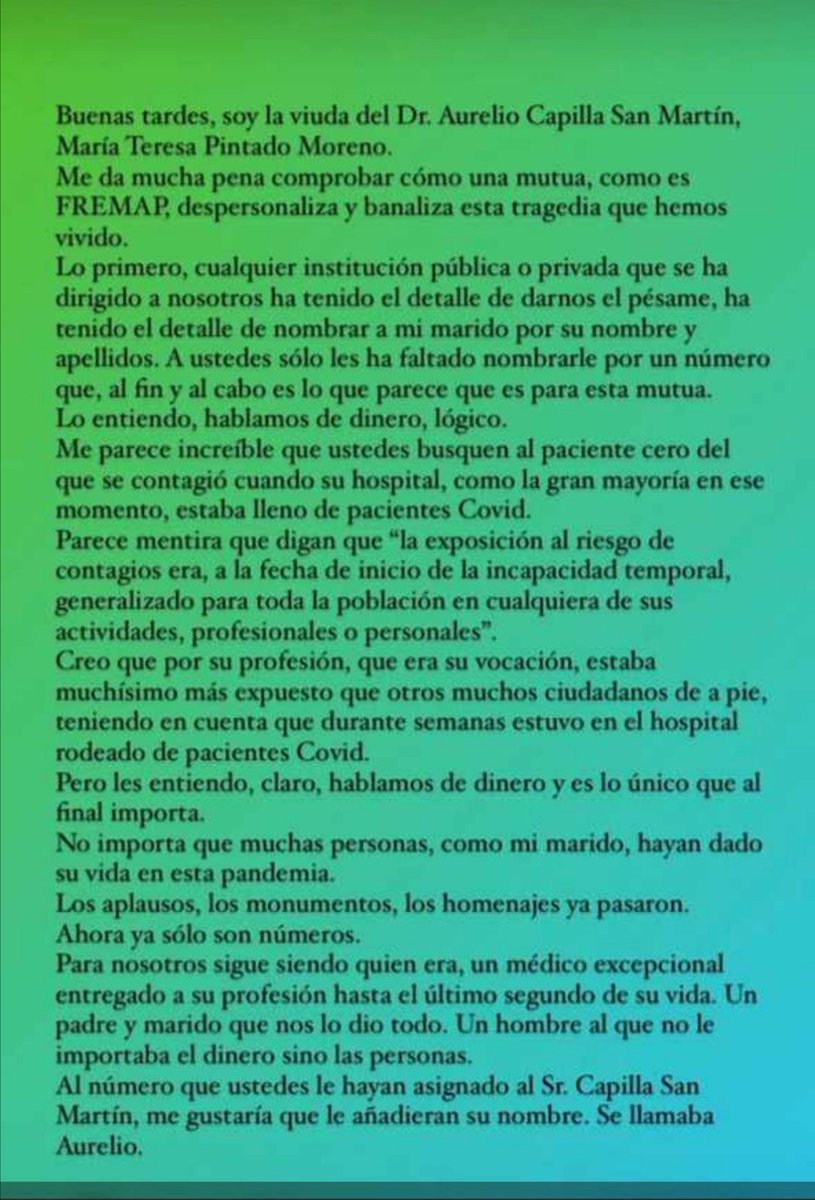 CMNB19's tweet photo. Lamentable y vergonzoso @Fremap_Mutua https://t.co/pJPm31NyOI