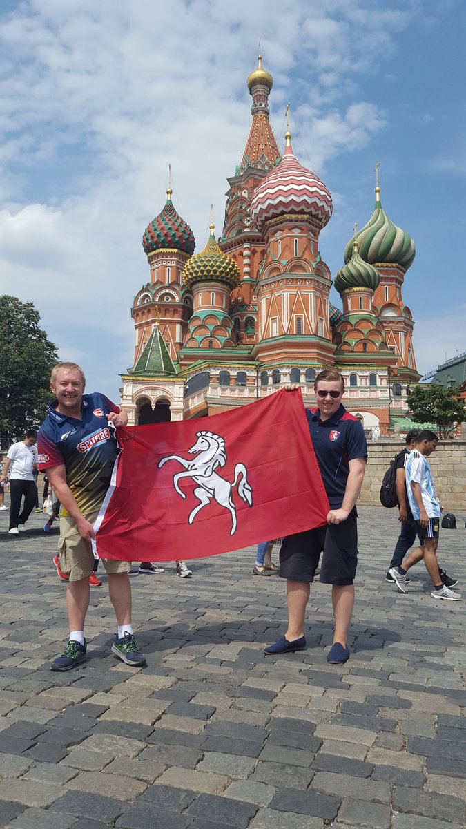It was the Royal London cup final, so we took a walk around Red Square in the day before settling down in the John Bull pub to watch the mighty  @KentCricket