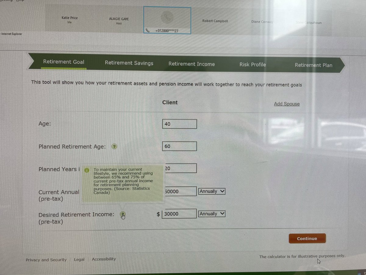 Thankful for peer mentors like Senior Financial Advisor, Steve Colquhoun, for taking time out of his day to help his peers in Thunder Bay get more confident in offering quality advice around Retirement Planning! #youmakeTD <a href="/mprice063/">Matt Price</a> @MichaelNitz_TD @duquette_td
