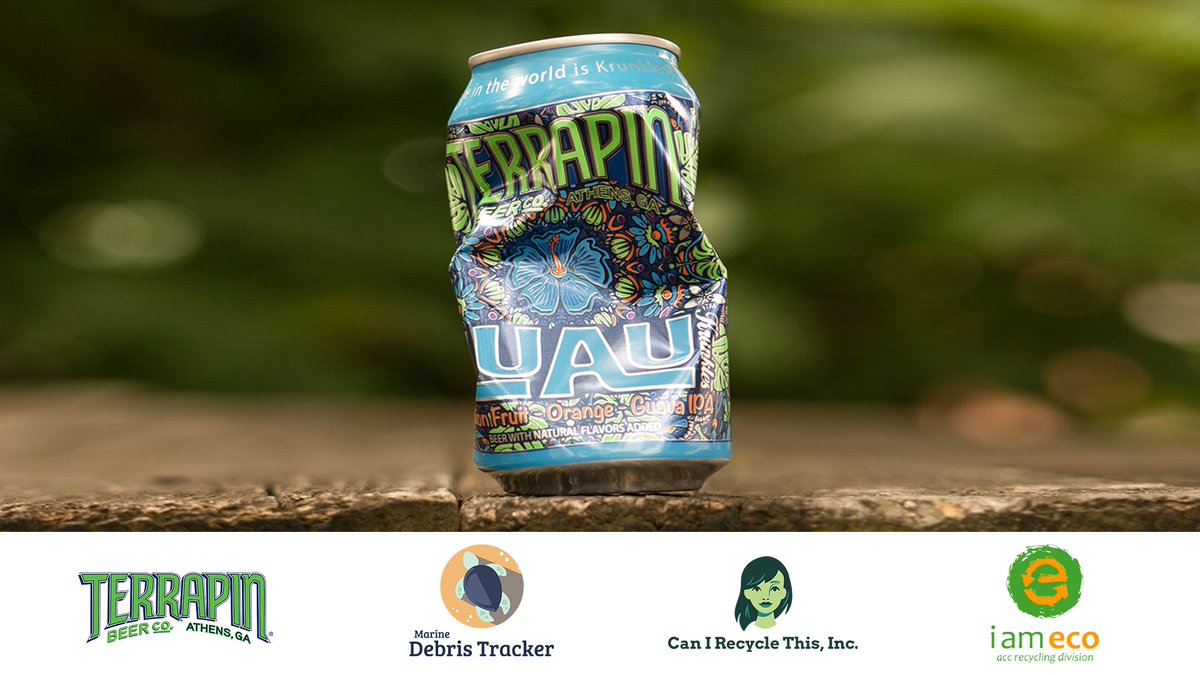 We are proud to announce that we have teamed up with   @CanIRecycleThis and Marine <a href="/DebrisTracker/">MarineDebrisTracker</a> to reduce waste and prevent pollution. Read all about this exciting new partnership over on our blog. terrapinbeer.com/blog/can-i-rec…