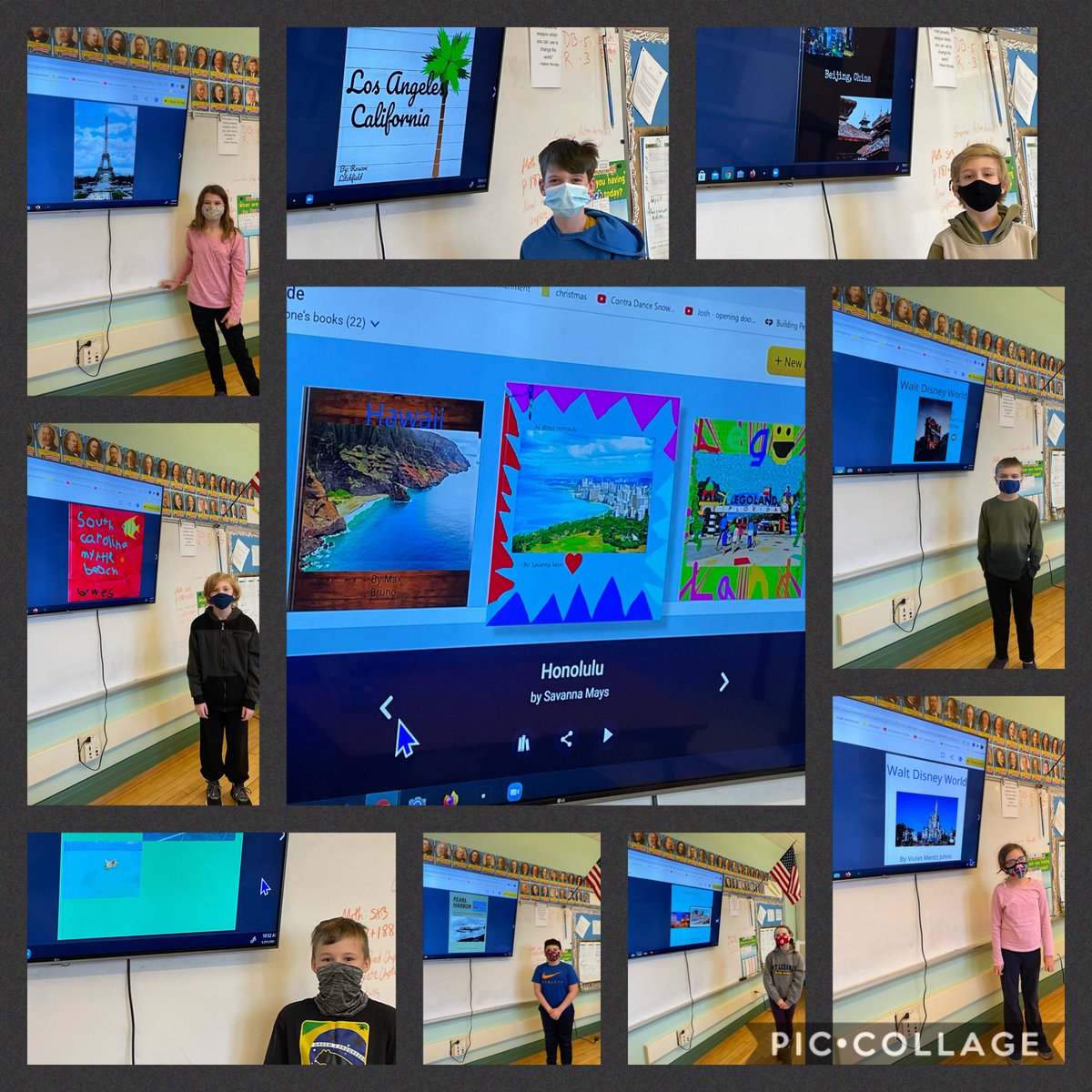 kscheuble's tweet photo. 5th grade students at Washington worked hard on their informational writing pieces using #BookCreator to make their “Destination Vacation” come to life! #ThisIsWES #LeboProud #Coteach @WES_5thgrade https://t.co/3P4TtECnR9