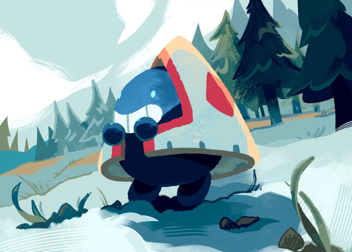 kanejojohn's tweet photo. Snorunt ✨ honestly kind of an underrated pokemon, it's so cute https://t.co/R9ZfPatPyV