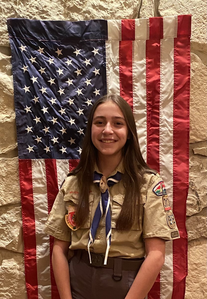 kwoodschools's tweet photo. Congrats to @KirkwoodHS students Addie, Maggie and Kyra! Members of the inaugural class of female Eagle Scouts! https://t.co/1PVtBklgHM https://t.co/gJ9DWm2V81
