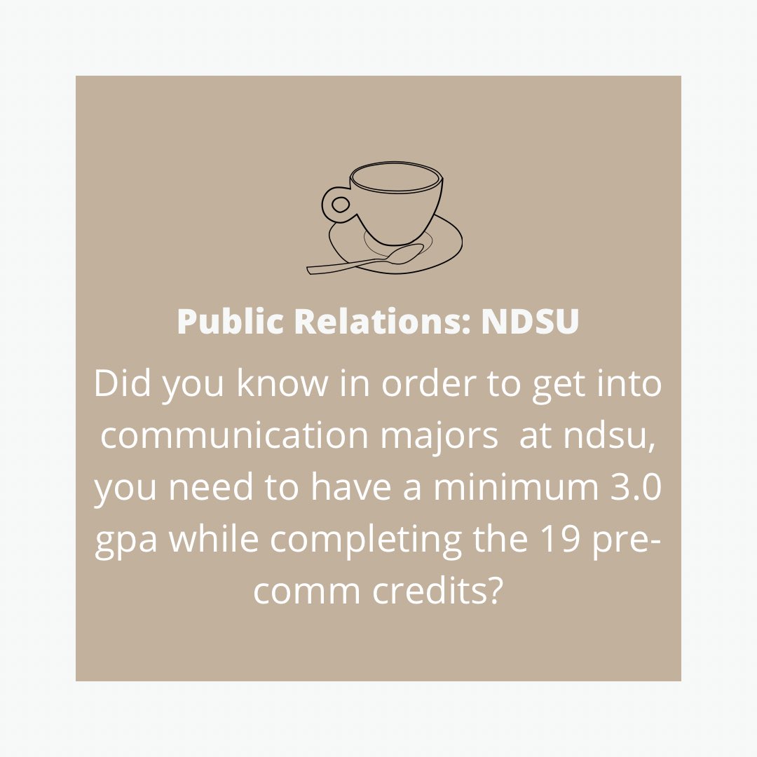 NDSUprssa's tweet photo. Important for our younger members to keep in mind! :) https://t.co/6wDrbGDOmv