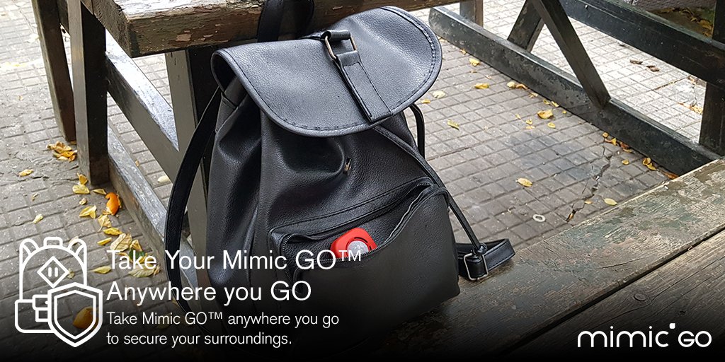 themimiq's tweet photo. Home is where the heart is! Take Mimic GO™ anywhere you go and secure your surroundings while you follow your passions. 🎒

#smartmimic #mimicgo #securityonthego #security #iot #smartalarmsystem #smarttracker #smarttech #portablealarm #hometech #anywhere #anytime #alarmsystem https://t.co/h6Qe4Nvf6T