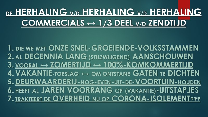 Nog even ter aanvulling voor de liefhebbers: