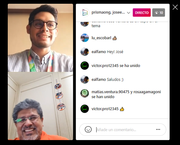 PrismaONG's tweet photo. Ya estamos en vivo hablando con José Ventura de todo lo que debemos saber sobre los #medicamentosgenéricos #PrismaTalks.
Síguenos en Instagram➡ https://t.co/llIKysJ0KH
#MásConectadosContigo https://t.co/onW3vzBAtL