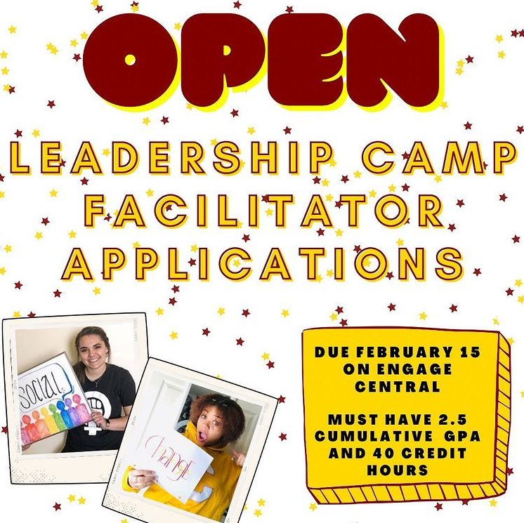 CMU_LCamp's tweet photo. Know any CMU student/s who you think would be a great facilitator/s? Recommend them to us via our email lcamp@cmich.edu! https://t.co/vtsNjMOPnT