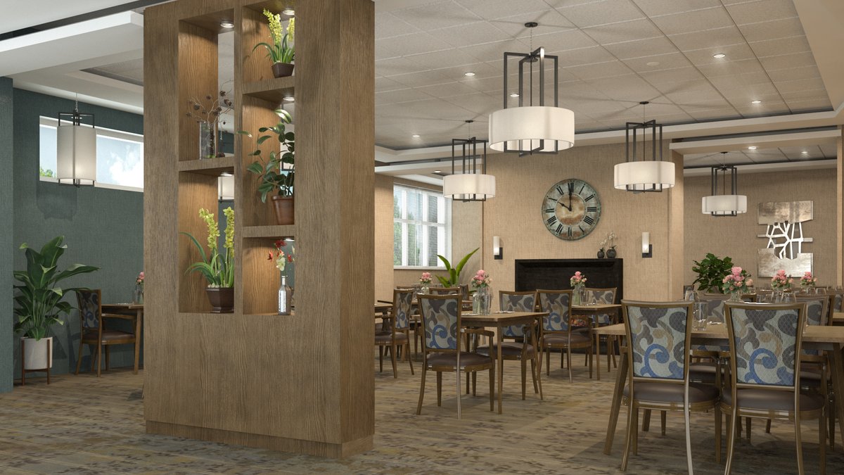 Imagine a place where you can enjoy a gourmet dining experience each and every day.  At The Queen’s Plate, residents of Winchester Glen can enjoy fresh, chef-prepared meals in an elegant, well-appointed, cozy dining space. winchesterglen.ca / 905-410-2501