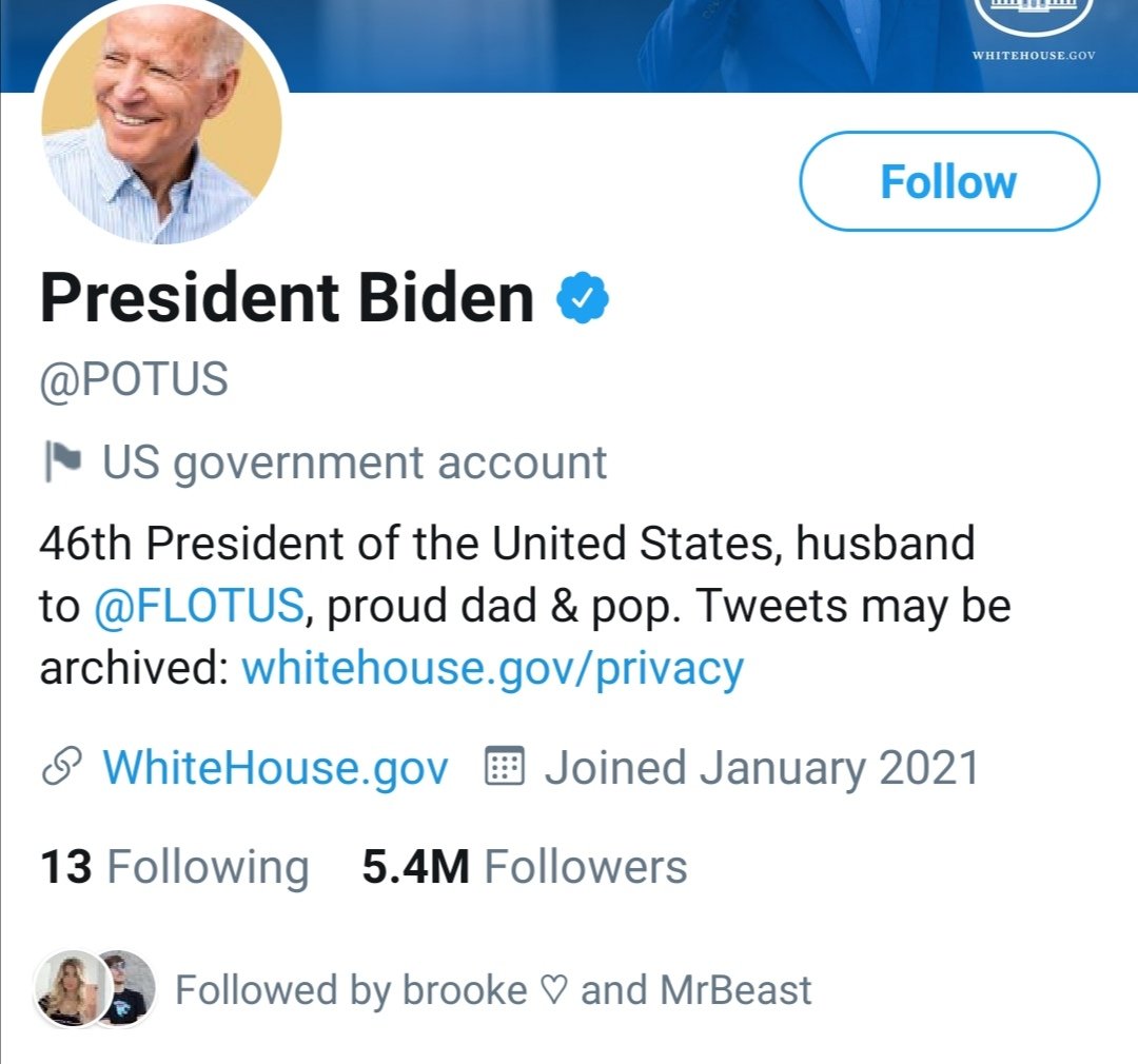 LadyDolly5's tweet photo. @MrBeastYT are you really following him? https://t.co/NYxyh2sjcG