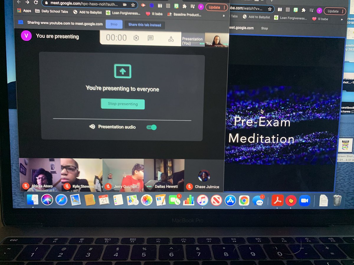 We tried some meditation before beginning our assessment today in small group. The Ss did SO WELL with it. I’m definitely considering incorporating this more often. 🧘🏻‍♀️🧘🏻‍♀️🧘🏻‍♀️ <a href="/jchuy15/">jchuy</a> <a href="/debraprinc/">debra joseph-charles</a>  @twesley777