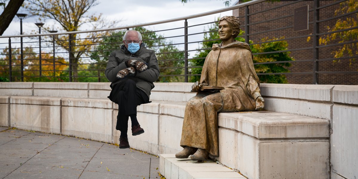 Don't let Bernie fool you, the Hill is a cozy place to call home