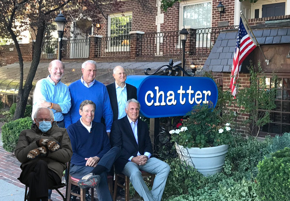 Silent partner? #berniesandersmeme #Chatter <a href="/TKLittles/">TK Littles</a> <a href="/ThisShowStinks/">Tony Kornheiser Show</a>