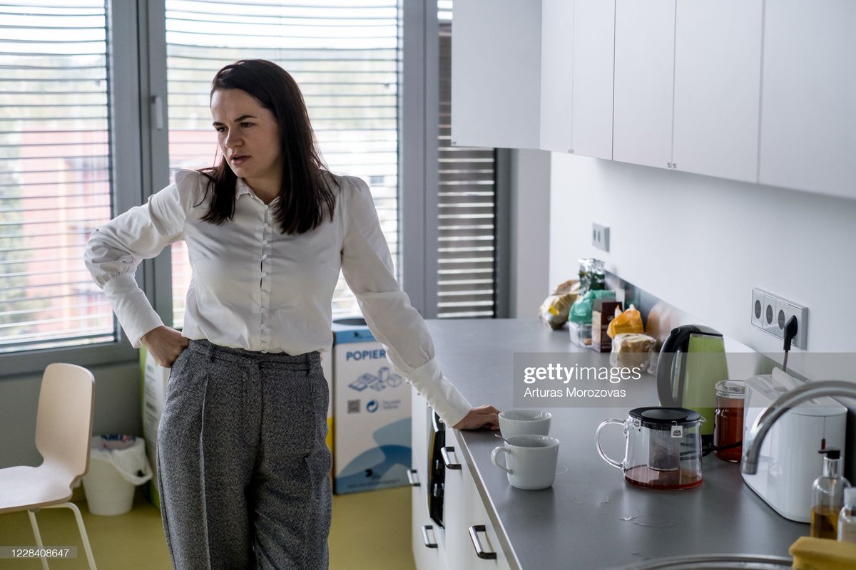 Honestly Sviatlana Tsikhanouskaya is the patron saint of this thread, she may or may not have inspired it, in fact!