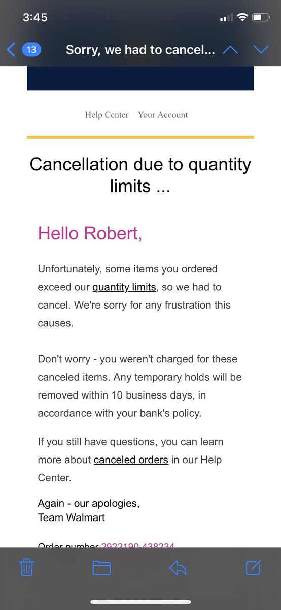 BeatinZeeCheeks's tweet photo. @TheSiteSupply anybody else get screwed by Walmart L https://t.co/lVvPeJ6ba1