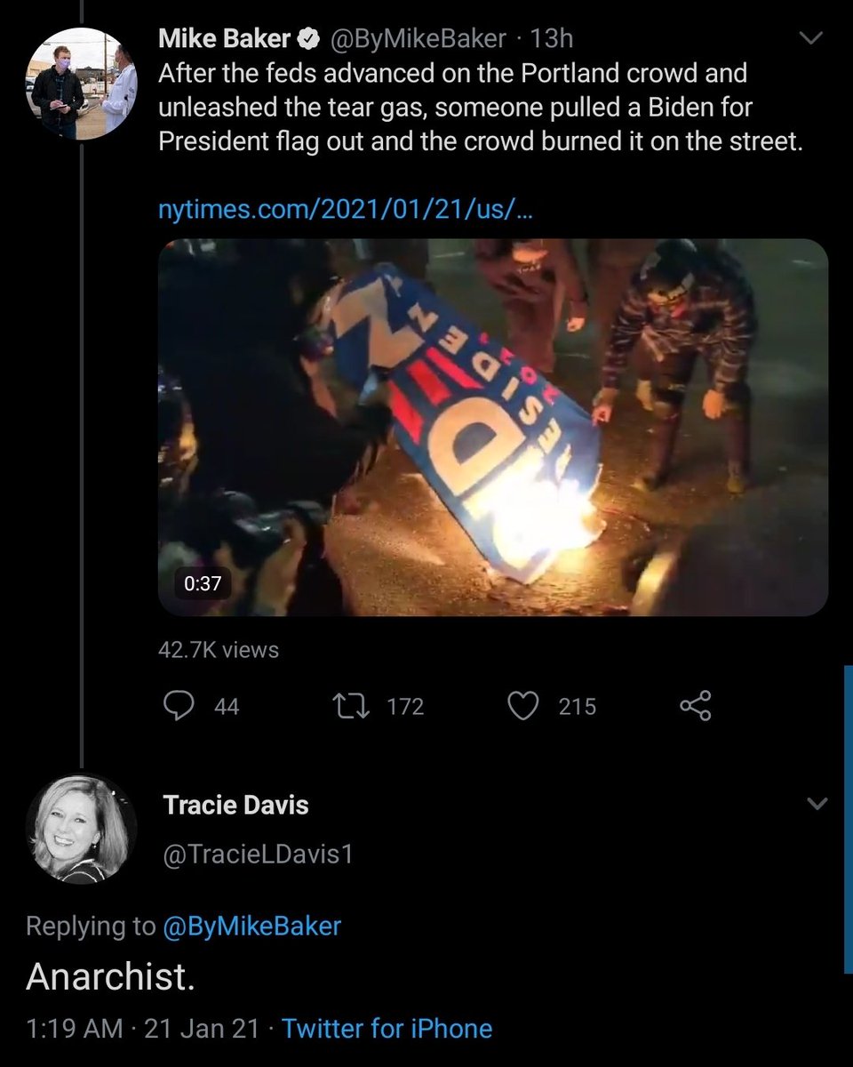 here is a thread of this tendency manifesting in response to yesterday's protests: