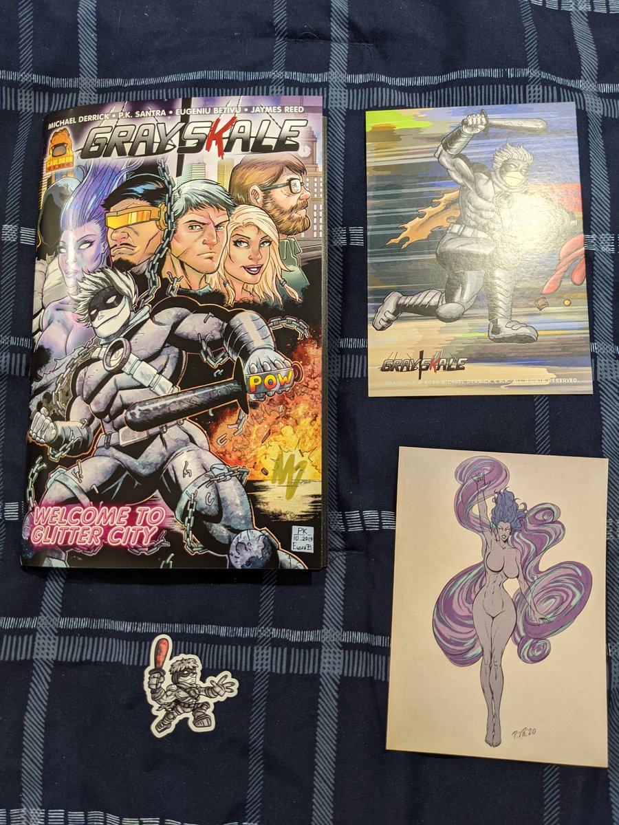 cbscrapyard's tweet photo. Received Grayskale by @cauldroncomics earlier. Just finished reading it and... damn! This book was great! Hope to see more in the near future. Highly recommend. https://t.co/xcH4XiP9mq