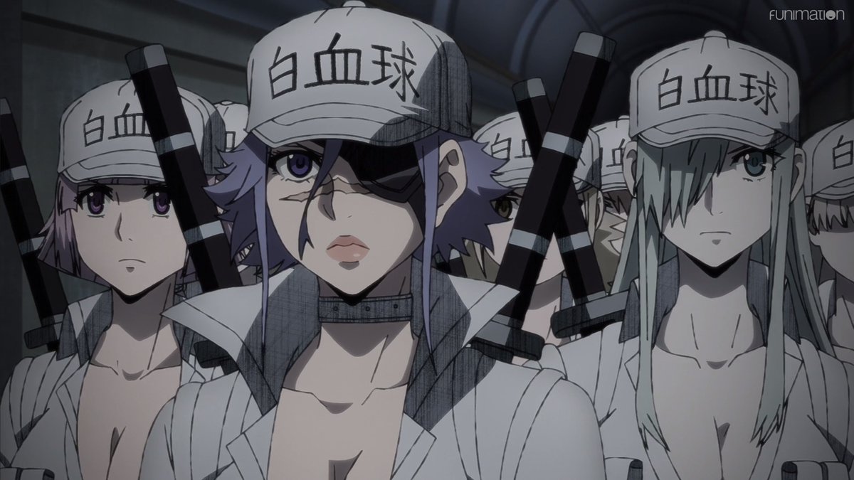 Aiya on X: Cells at Work! CODE BLACK! Ep 4 The body got a