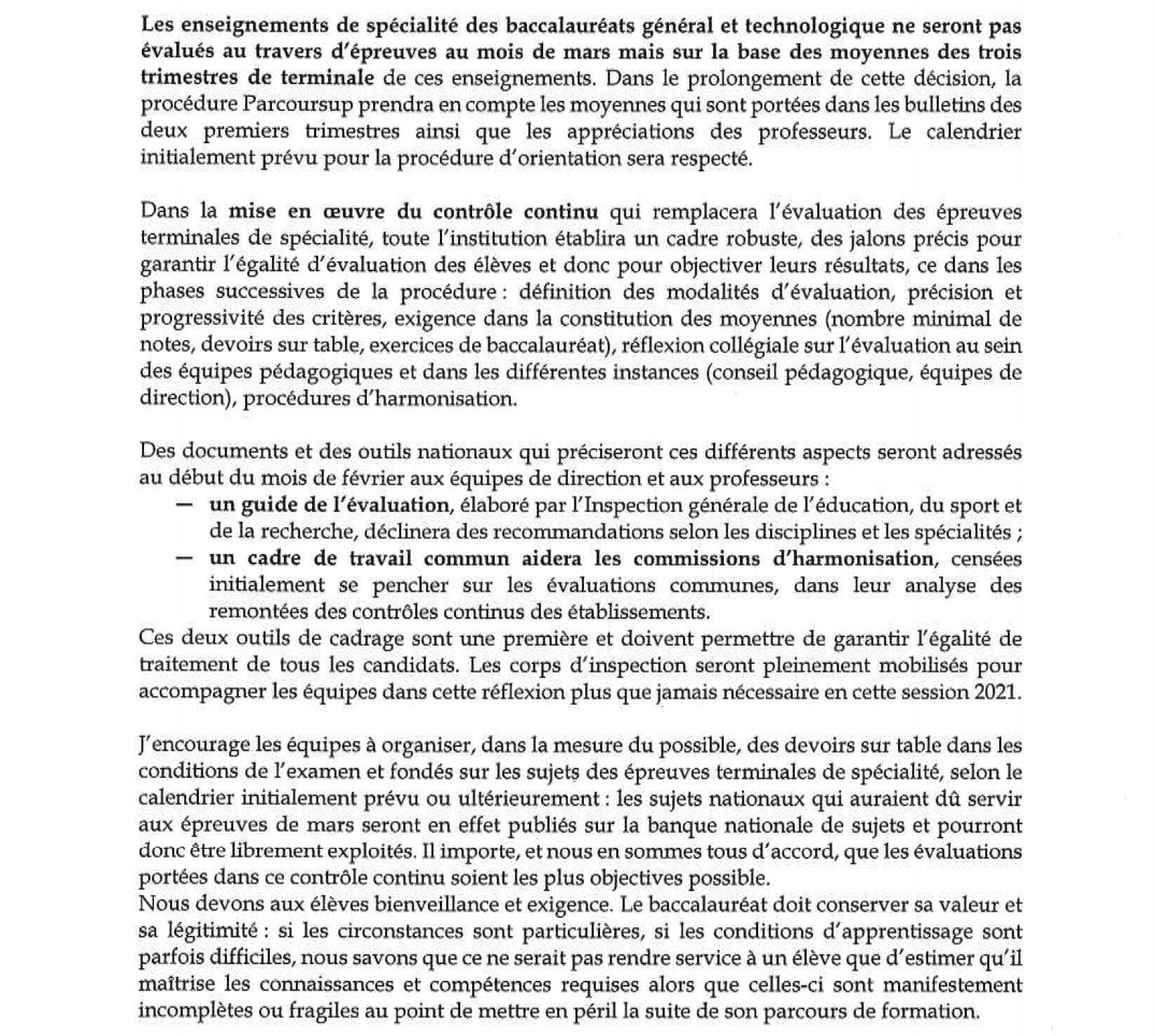 PetitPixel29's tweet image. 📌 Aménagements du #Bac2021 : les épreuves de #spécialités passent en #ContrôleContinu, le programme de #Français est allégé.