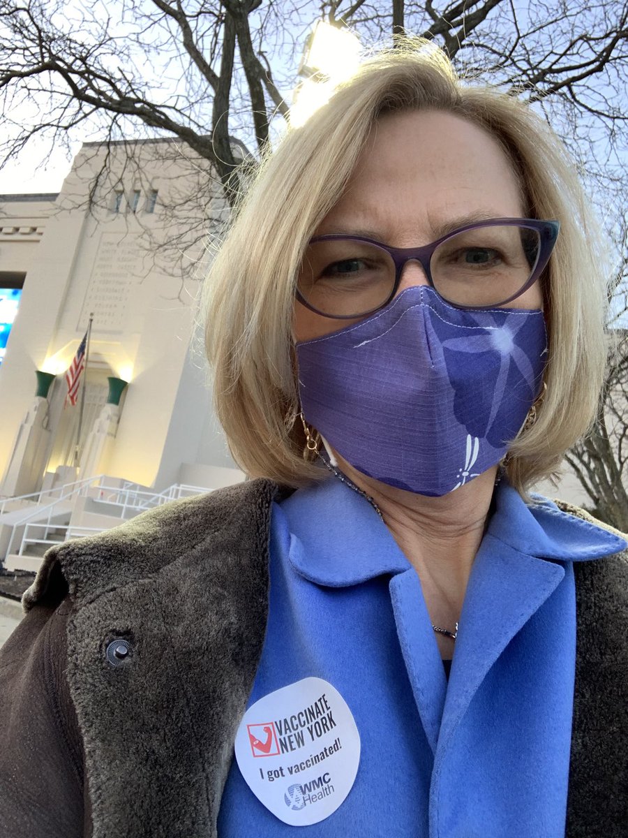 Let’s vaccinate, Edgemont! Let’s turn the corner in this pandemic.