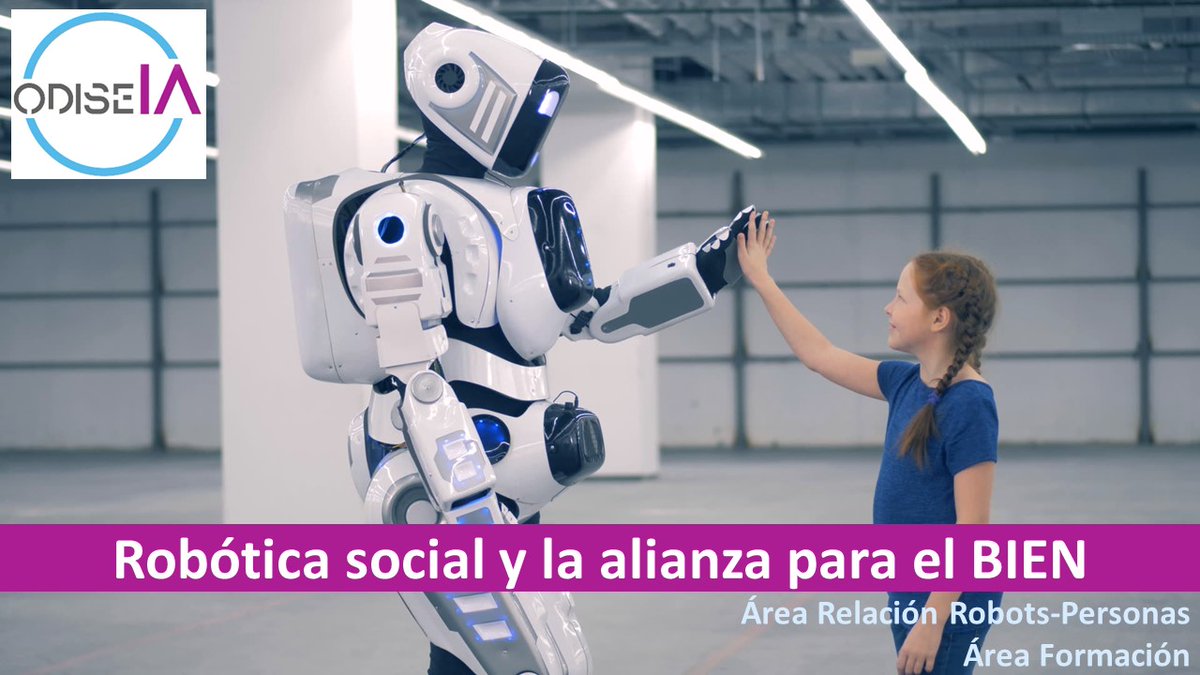 igrgavilan's tweet photo. #video El Jueves 28 presento el primer webinar @odise_ia 2021 "Robótica social y la alianza para el bien" Una visión transversal, ética y optimista de la #robotica. #Robots #Robotcs #HRI #HumanRobotInteraction #AffectiveComputing https://t.co/mriGql2wpa cc/ @jsantamariaglez https://t.co/fI4gLZvnLo