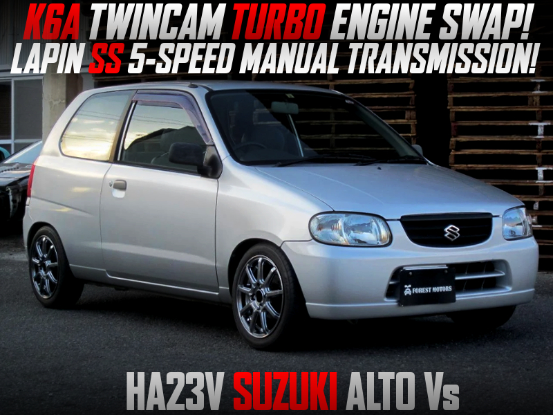 中古車ウォッチ速報 Sur Twitter K6aターボエンジン移植 ラパンss流用5速ミッション Ha23v型スズキ アルトvsの国内中古車を掲載 T Co A1hh1oezlk