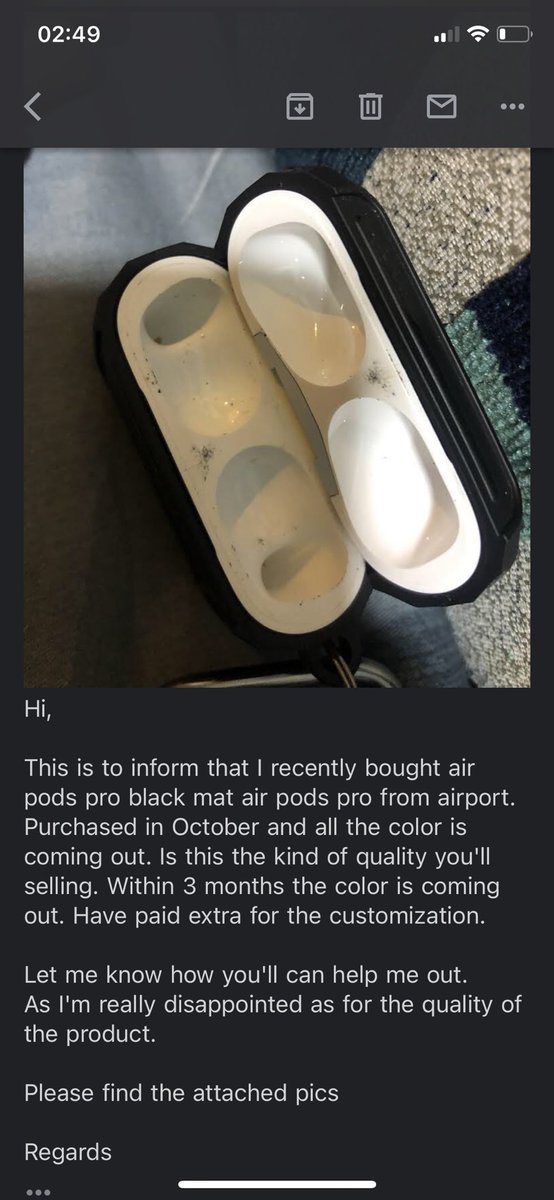 SammySparkly's tweet photo. @craftbymerlin purchased these from dubai airport,sent all doc and serial no.Ur customer care exc. Says haven't bought from us.Then where did this product come from?Ur dubai airport store selling fake products?Or ur delaying the response to void warrenty for bad quality product https://t.co/L23OmP68sW