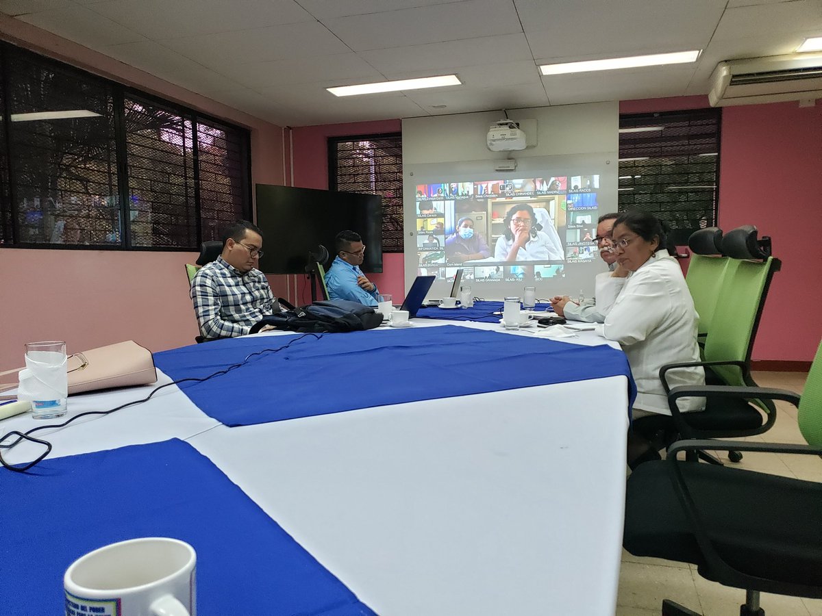 javierliberado's tweet photo. 🐸🐸📢 El MINSA en su sesión técnica en #Nicaragua con los Delegados de SILAIS Departamentales para evaluar la situación epidemiológica, la salud materna y salud infantil para asegurar #SaludParaElPueblo 
@BisturiDePaz @@ClemenciaGarca1 @DraSandinista34 @melida_rizo @NorWC1 https://t.co/JDykVPdq25