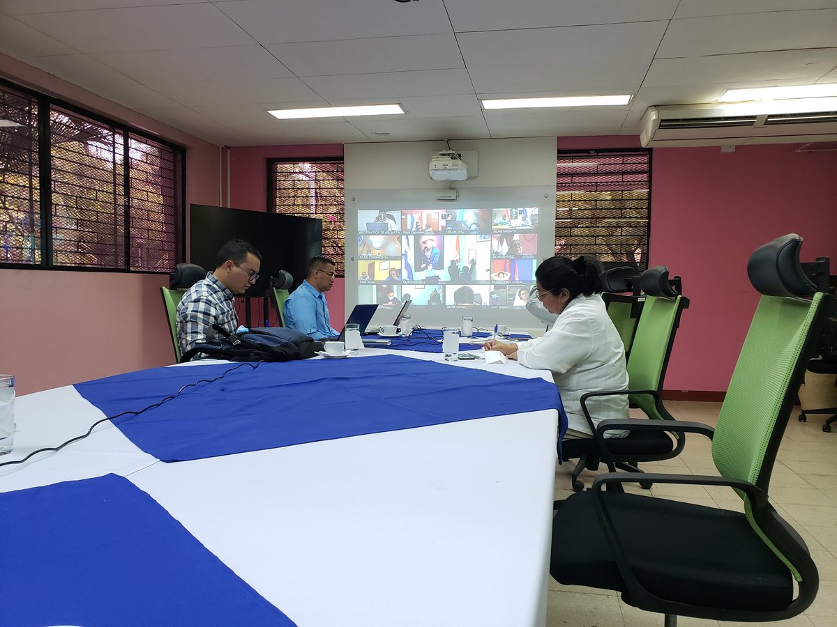 javierliberado's tweet photo. 🐸🐸📢 El MINSA en su sesión técnica en #Nicaragua con los Delegados de SILAIS Departamentales para evaluar la situación epidemiológica, la salud materna y salud infantil para asegurar #SaludParaElPueblo 
@BisturiDePaz @@ClemenciaGarca1 @DraSandinista34 @melida_rizo @NorWC1 https://t.co/JDykVPdq25