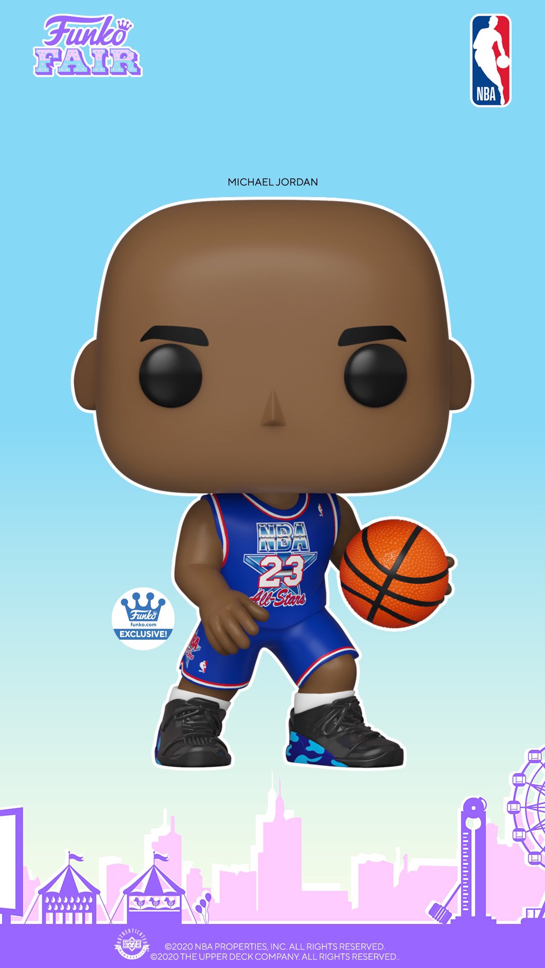 funko pop upper deck michael jordan