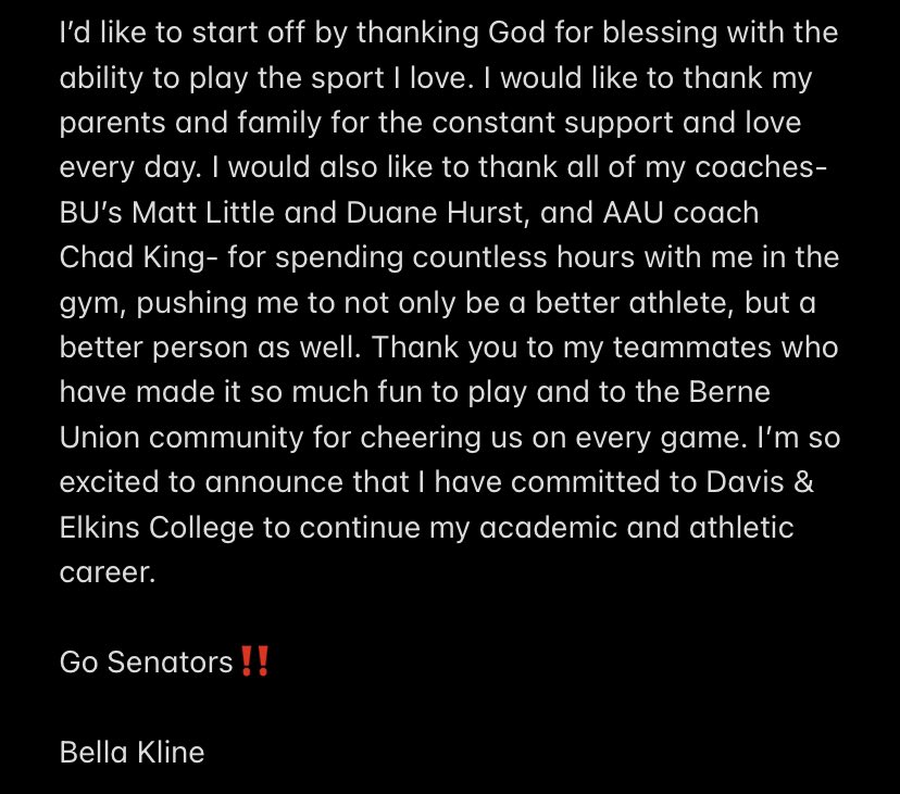 Isabellakline30's tweet photo. #Committed Thank you @Coach__Ray  and @Coach_DLevy  for this opportunity!!! https://t.co/EgZqu1NlpH
