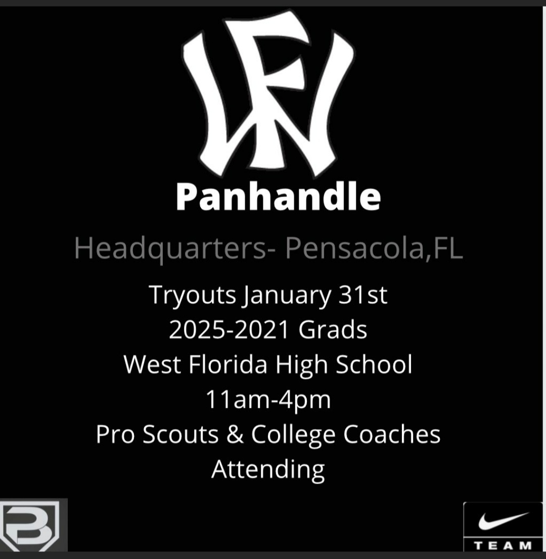 Register Now For Our Panhandle Tryouts. Open to 2021-2025 grads. Colleges coaches and pro scouts will be in attendance.
wowfactorbaseball.leagueapps.com/events/2091061…
<a href="/Aggie__Baseball/">Tate Aggies Baseball</a> <a href="/SaderBaseball/">Pensacola Catholic High School Baseball</a> <a href="/EscambiaBasebal/">Escambia Baseball</a> <a href="/navarrebaseball/">Navarre Baseball</a> <a href="/Pfeagles1/">Pine Forest Baseball</a> <a href="/btwhs_athletics/">Booker T. Washington Athletics</a> <a href="/WFJagBaseball/">WFHS Baseball</a>