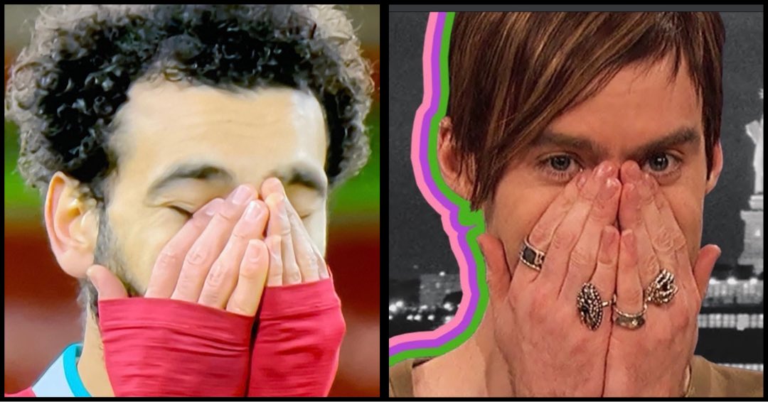 secretfutebol's tweet photo. @austincost turning the meme engine on #salah #liverpool https://t.co/wWSup3zvNH