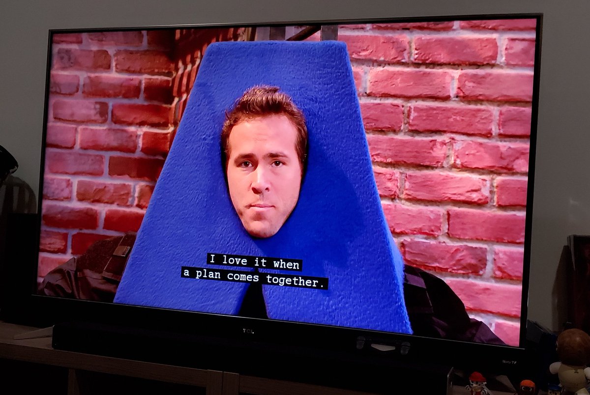 Felix87446772's tweet image. Watching a little @sesamestreet with the kiddo, and its an episode with @VancityReynolds and the gang doing an A-Team gag. Its a delight, for both me and the kiddo.