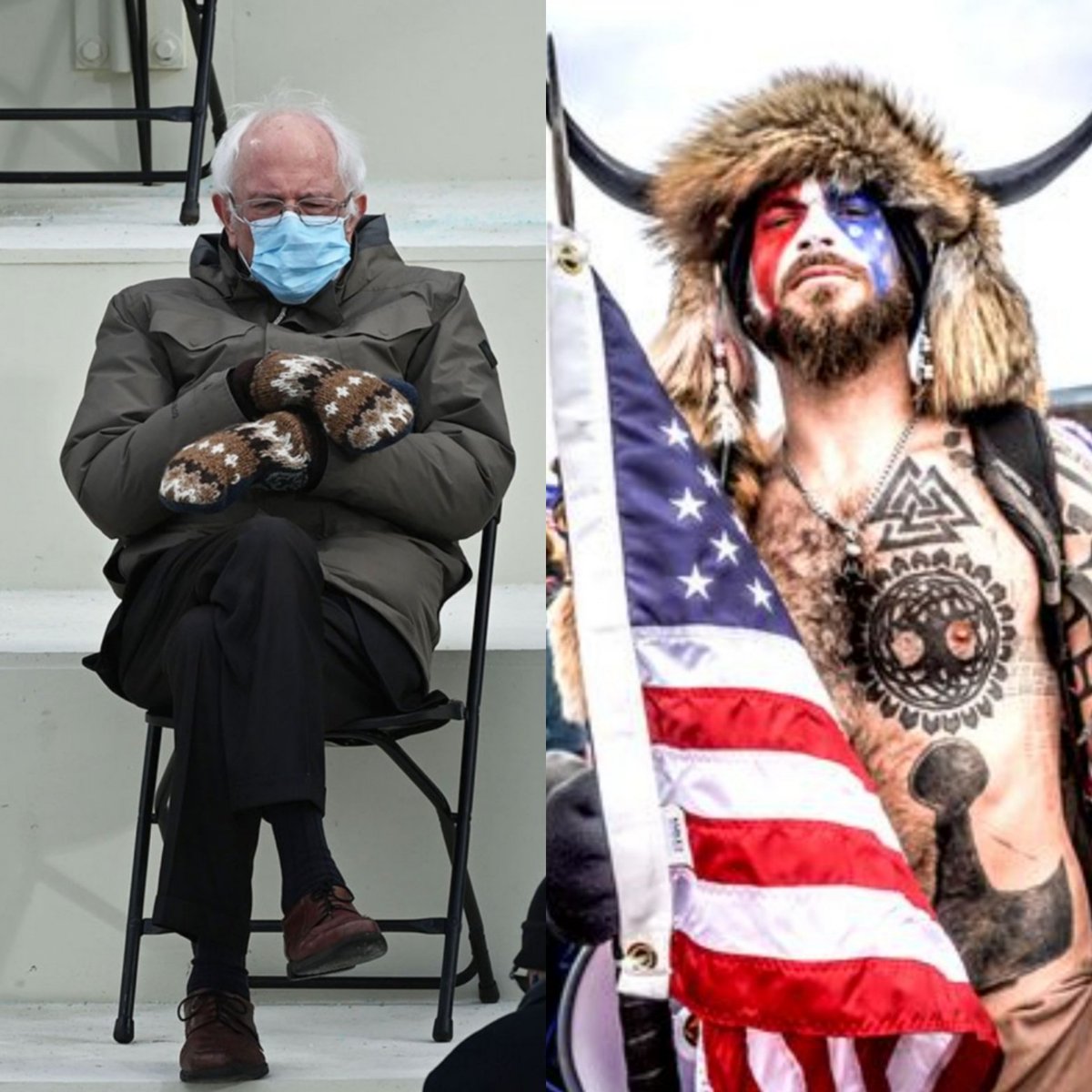 attilakn's tweet photo. These will be the number one Halloween costumes in 2021! #Halloween #Berniememes #Inauguration2021 https://t.co/n98GK07hSL