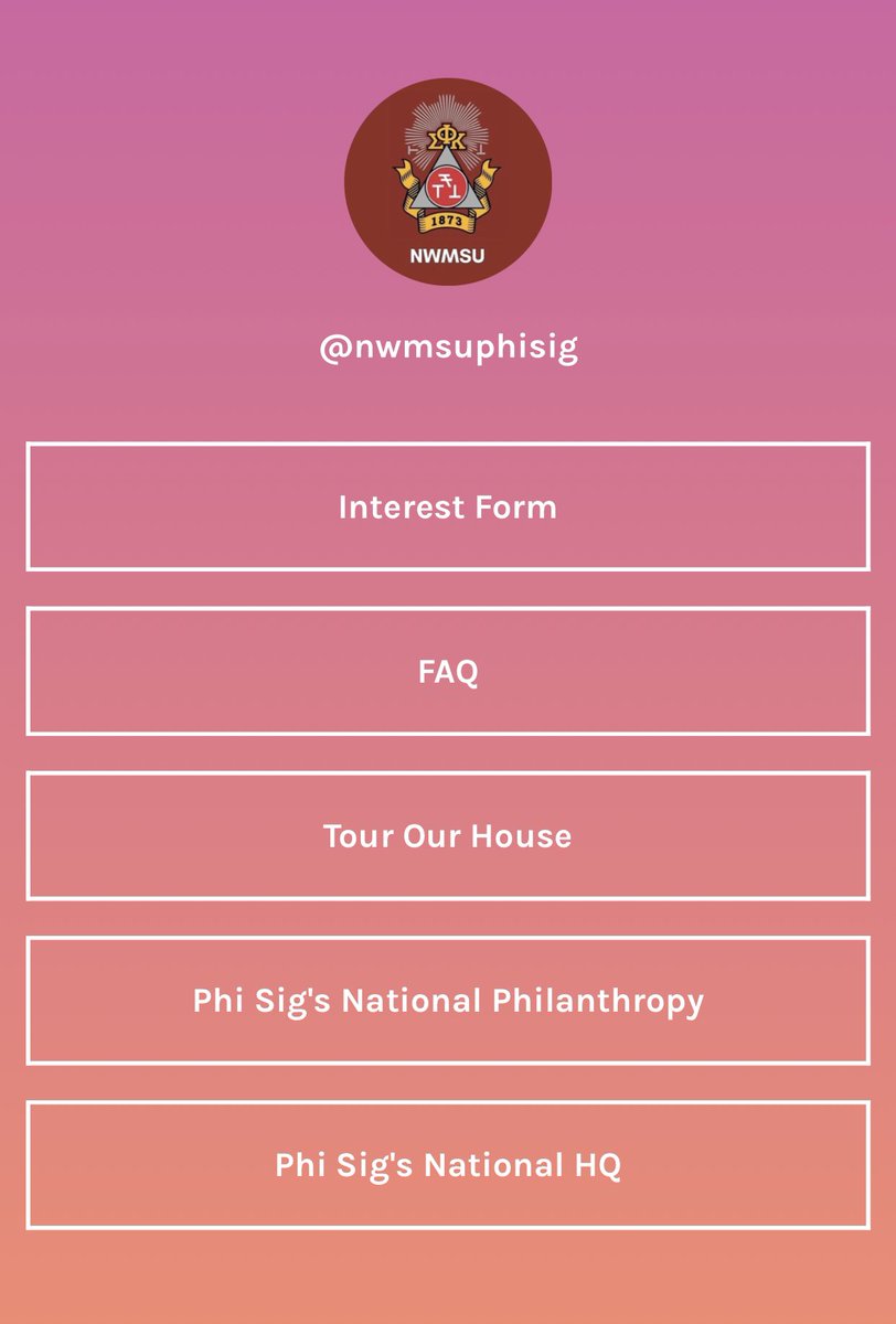 Interested in phi sig? Click the link in our bio to learn more, and check out our new interest form!