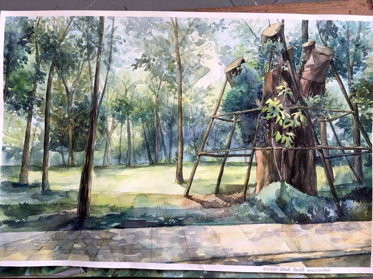 ptn_beii's tweet photo. งานมือ                            VS                            งานคอม
งานมือแทบไม่ได้วาดเลยฮือๆๆๆๆๆ มีแต่งาน Landscape เลยเอามาเทียบกับ Landscape งานคอมละกัน https://t.co/8BfprYhPDl