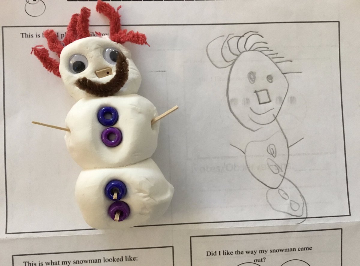 KPatinTEACH's tweet photo. Our pre-K friends are really getting the hang of the planning portion of the engineering process! Look at how this friend took his detailed plan and created it! 🤗 #Hes5 #prekrocks @CaneviewK8 @WBRSchools @WBRelearning https://t.co/7GXYyiseOY
