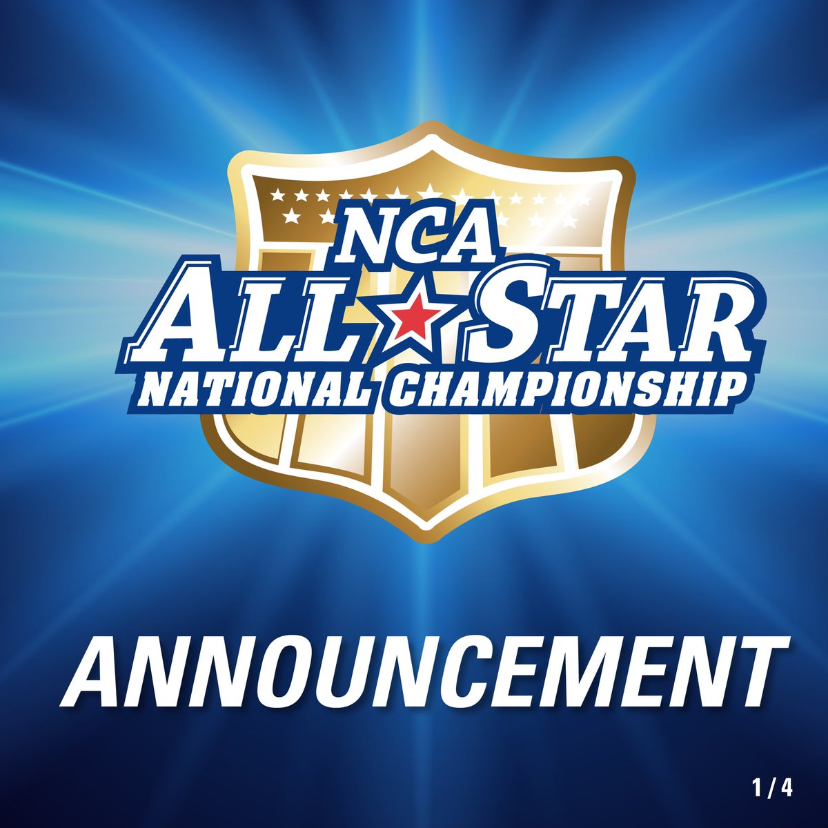 NCAupdates's tweet image. An important announcement regarding the 2021 NCA All-Star National Championship.